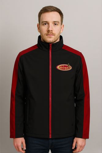 Zweifarbige Arbeitsjacke